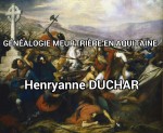 GENEALOGIE MEURTRIERE EN AQUITAINE :  EPILOGUE – Henryanne DUCHAR